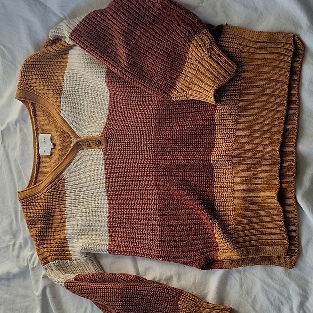 Pink Rose women's sweater